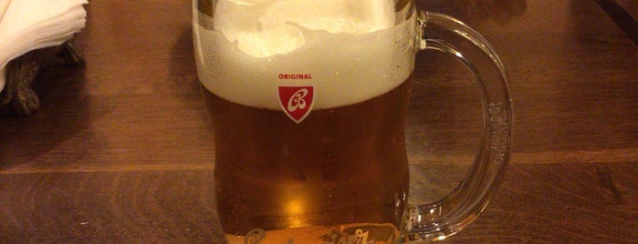 Budweiser Budvar is one of Prag.
