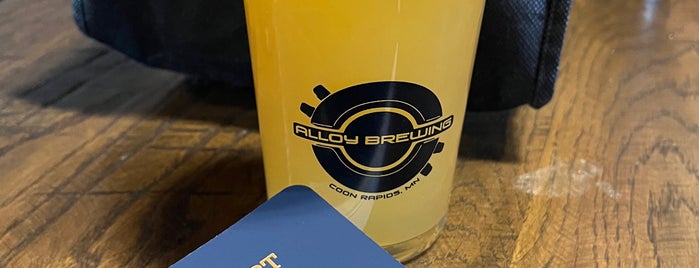Alloy Brewing is one of Anoka.