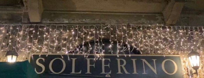 Ristorante Solferino is one of All-time favorites in Italy.