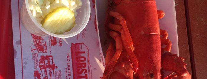 The Lobster Shack is one of Maine.
