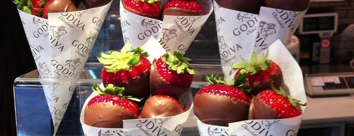 Godiva Chocolatier is one of Coco for Cocoa.