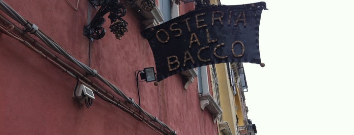 Osteria al Bacco is one of In Venice.
