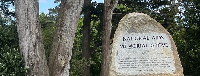 The National AIDS Memorial Grove is one of san francisco.