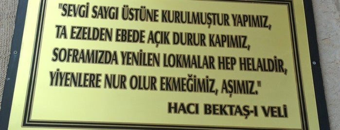 Hacıbektaş is one of Gezilen mekanlar.