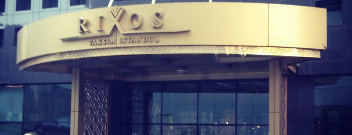 Rixos Taksim Istanbul is one of Hotels and Resorts.