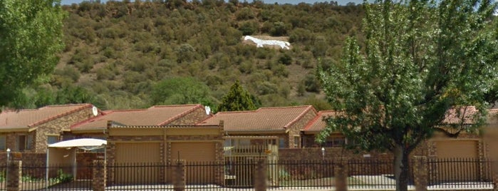 Bloemfontein White Horse is one of Geoglyphs & Hill figures / Геоглифы.