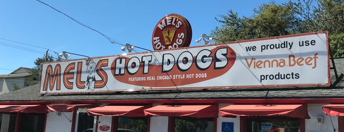Mel's Hot Dogs is one of Places to try.