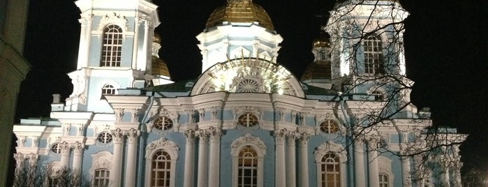 St. Nicholas Naval Cathedral is one of Православный Петербург/Orthodox Church in St. Pete.