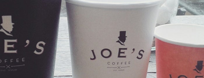 Joe's Coffee is one of Third Wave Dublin.