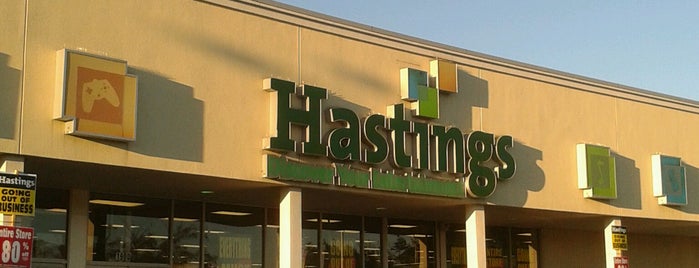 Hastings is one of Hastings Stores I've Been To.