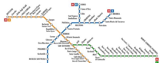 Metro Valle Aurelia (MA) is one of Lavoro.