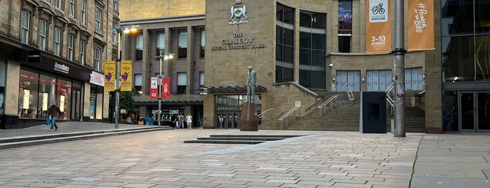 Glasgow Royal Concert Hall is one of GLW.