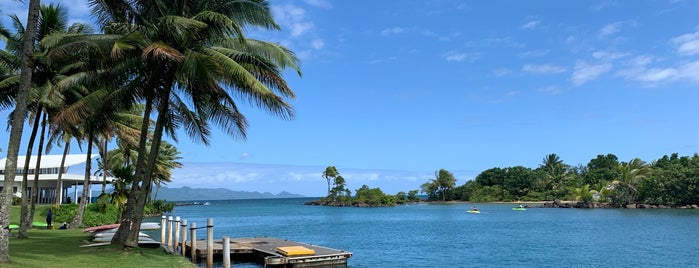 The Pearl South Pacific Resort is one of outside.