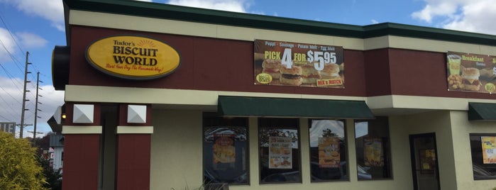 Tudor's Biscuit World is one of Tea'd Up Ohio.