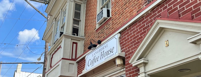 Langhorne Coffee House is one of Philly.