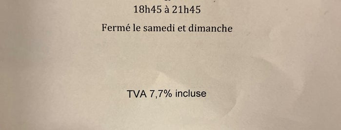 Le Thermomètre is one of Business trip restaurants.