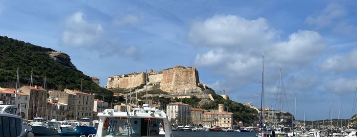 Port de Bonifacio is one of Corsica.