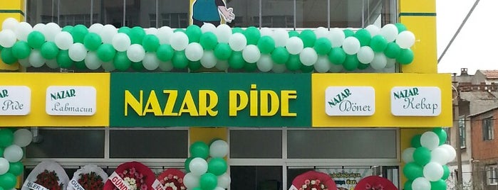 Nazar Pide is one of Tempat yang Disukai Osman Tümer.