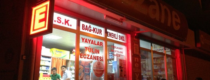 Yayalar Tülin Eczanesi is one of Pendik Eczaneleri.