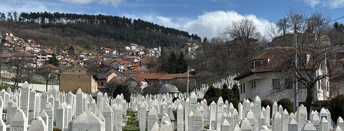 Bilge Kral Alia İzzet Begoviç Kabr-i Şerîfi is one of Saraybosna.