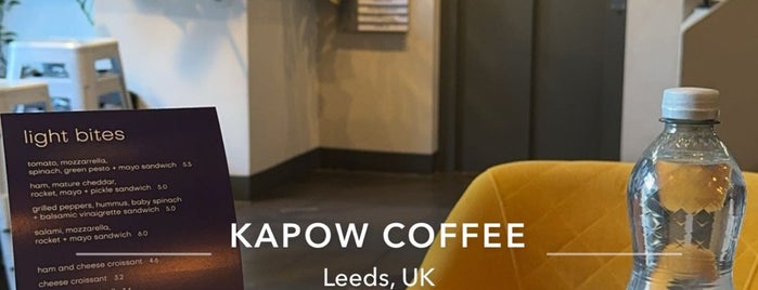 Kapow Coffee is one of To drink United Kingdom.