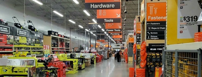 The Home Depot is one of Mayorship.