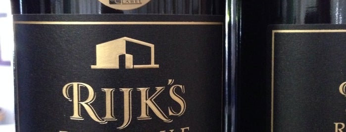 Rijks wine estate is one of Tulbagh Wine Route.