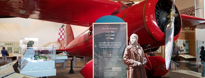 Amelia Earhart's Plane is one of Want to See.