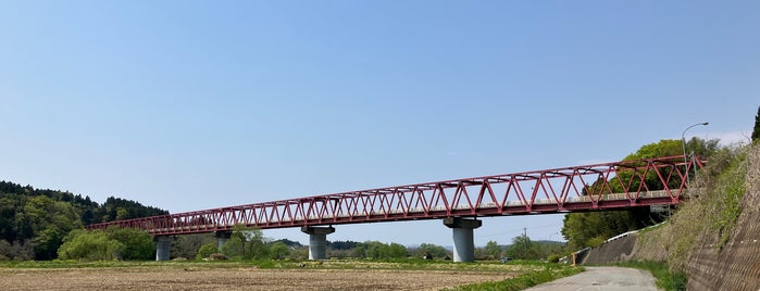 千歳橋 is one of The Bridges over the Kitakami River.