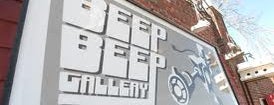 Beep Beep Gallery is one of Atlanta galleries for up-and-coming artists.