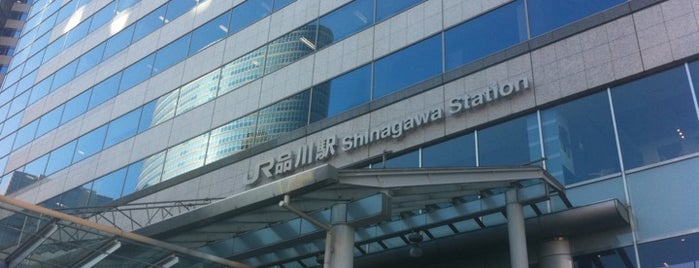 Shinagawa Station is one of 武蔵小杉に来る列車の終着駅.