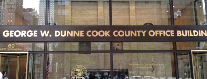 George W Dunne Cook County Office Building is one of Posti che sono piaciuti a Steve ‘Pudgy’.