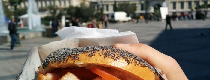 Leo's House of Bagels is one of Food in Athens.