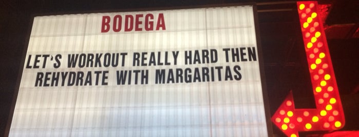 Bodega Taqueria y Tequila is one of Tempat yang Disukai Mariesther.