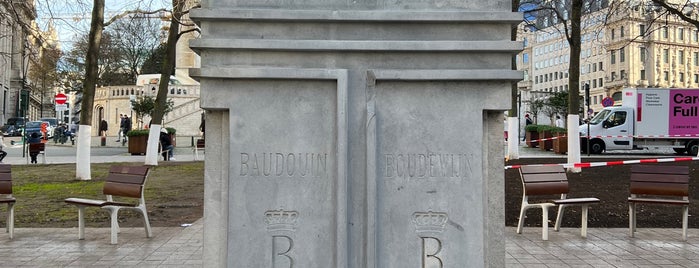 Borstbeeld van Boudewijn / Buste de Baudouin is one of Brussles.