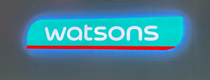 Watsons is one of pharmacy.