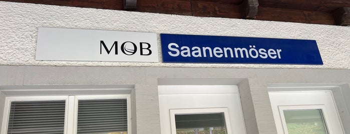 Bahnhof Saanenmöser is one of Swiss trip.