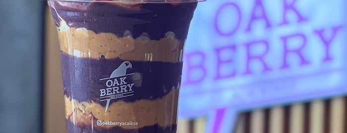 Oakberry Açai is one of Riyadh ice cream 🍦 🍧.