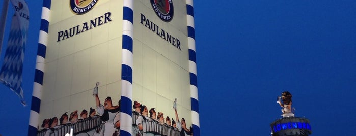 Paulanergarten is one of Oktoberfest.