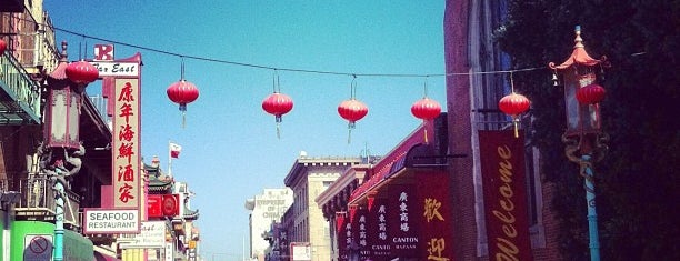 Chinatown is one of san francisco.