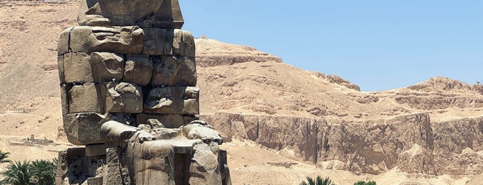 Colossi of Memnon is one of Egypt 🇪🇬.