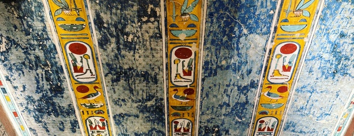 Tomb of Ramses IV (KV2) is one of Luxor, Egypt.