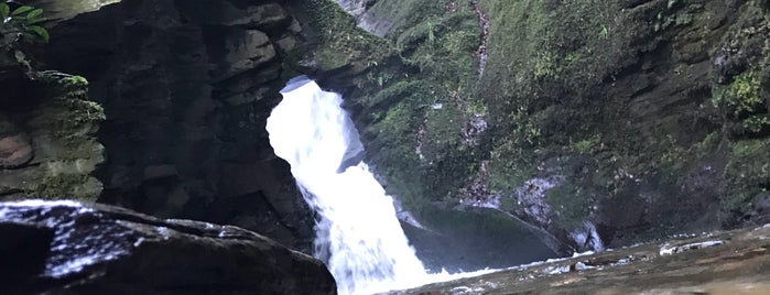 St Nectans Glen Waterfall is one of Orte, die Viki gefallen.
