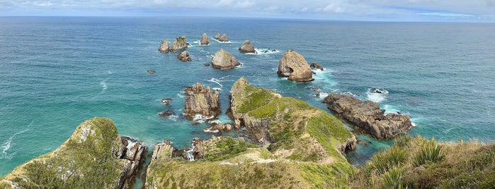 Nugget Point Lighthouse is one of New Zealand.