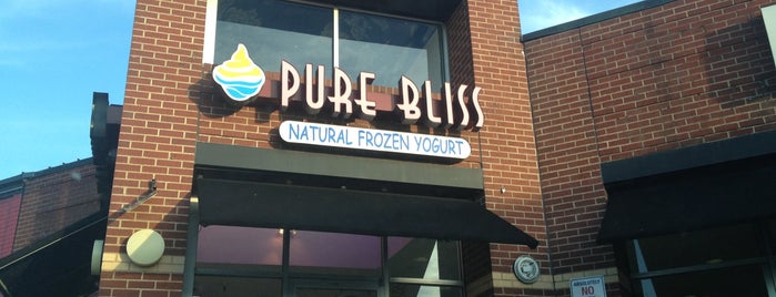 Pure Bliss Natural Frozen Yogurt is one of Check Em Out!.