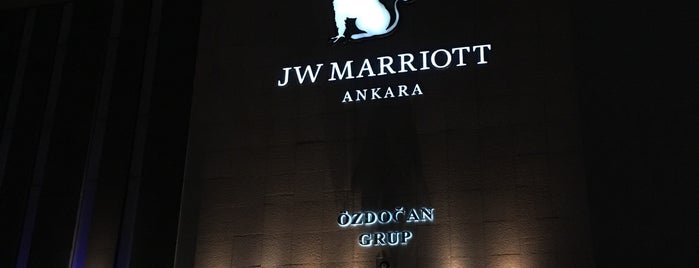 JW Marriott Hotel Ankara is one of Gespeicherte Orte von Beste.