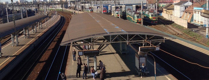 Ж/д платформа Москва-3 is one of Платформы и станции Москвы.