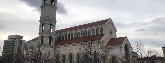 Cathedral of St. Mother Teresa is one of Carl'ın Beğendiği Mekanlar.