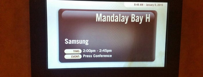 Mandalay Bay Conference Center - Ballromm G+H is one of Locais curtidos por Diego.