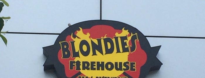 Blondie's Firehouse Pub is one of LMAO.